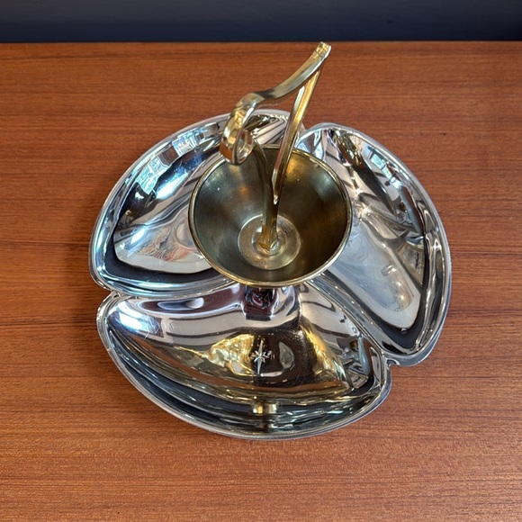 Vintage Aperitif Server, Olive and Nut Canape Serving Dish, Mid Century modern - Picture 4 of 9